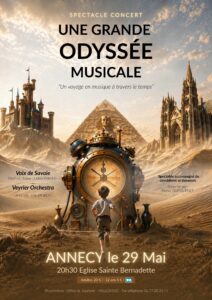 Lire la suite à propos de l’article Concert à Annecy le vendredi 29 mai